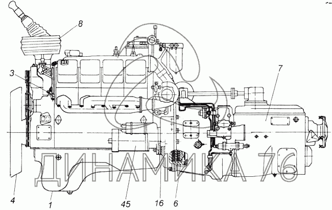 Поршень камаз 740 чертеж