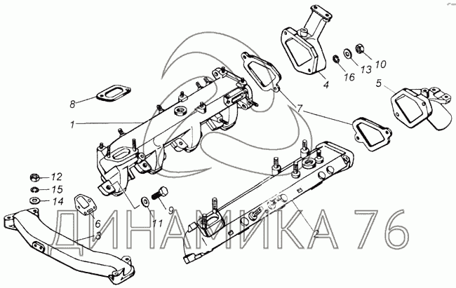 Топливная система камаз 43118