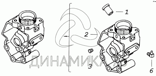 Схема переключения передач камаз