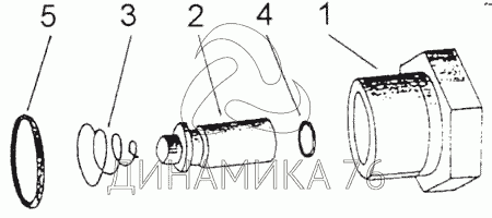 Кран слива конденсата камаз