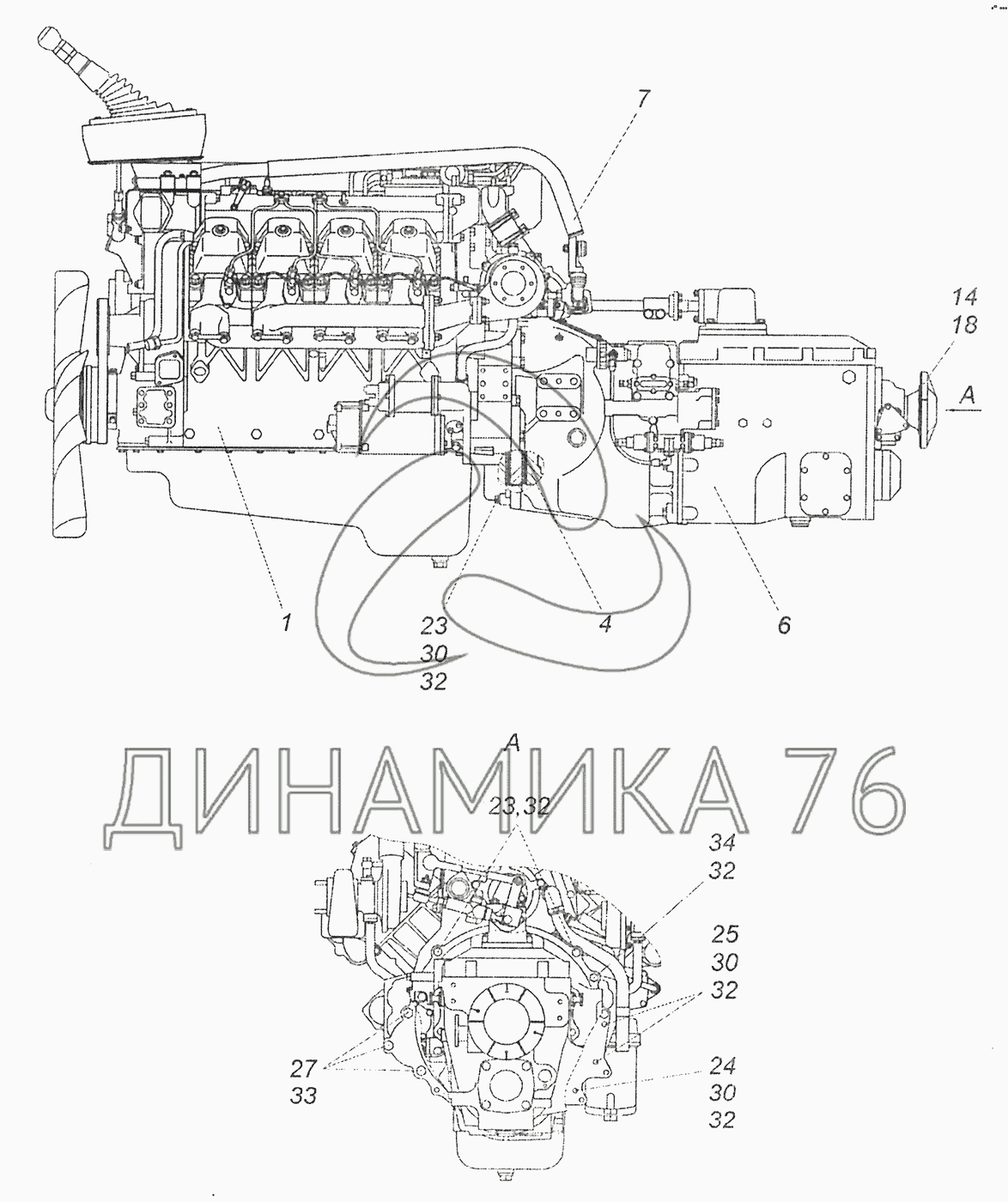 Камаз 43253 коробка передач схема