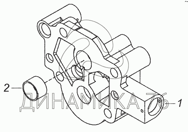 Тип насоса камаз 740