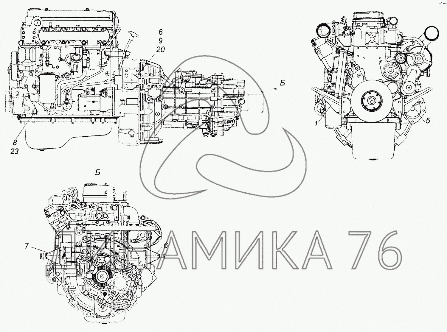 Камаз 43253 схема кпп