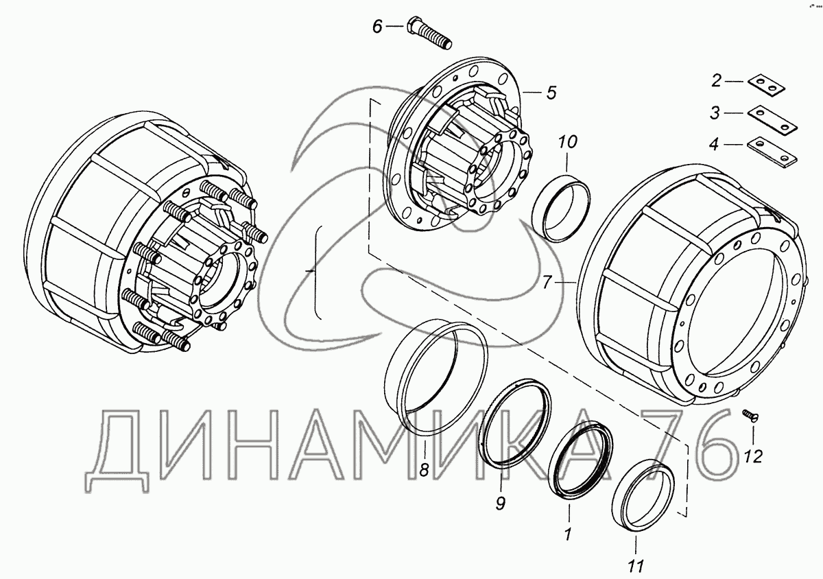 Ступица Камаз 43118 Купить