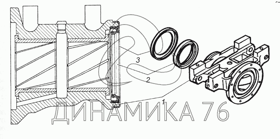 Фиксатор башмака рессоры камаз