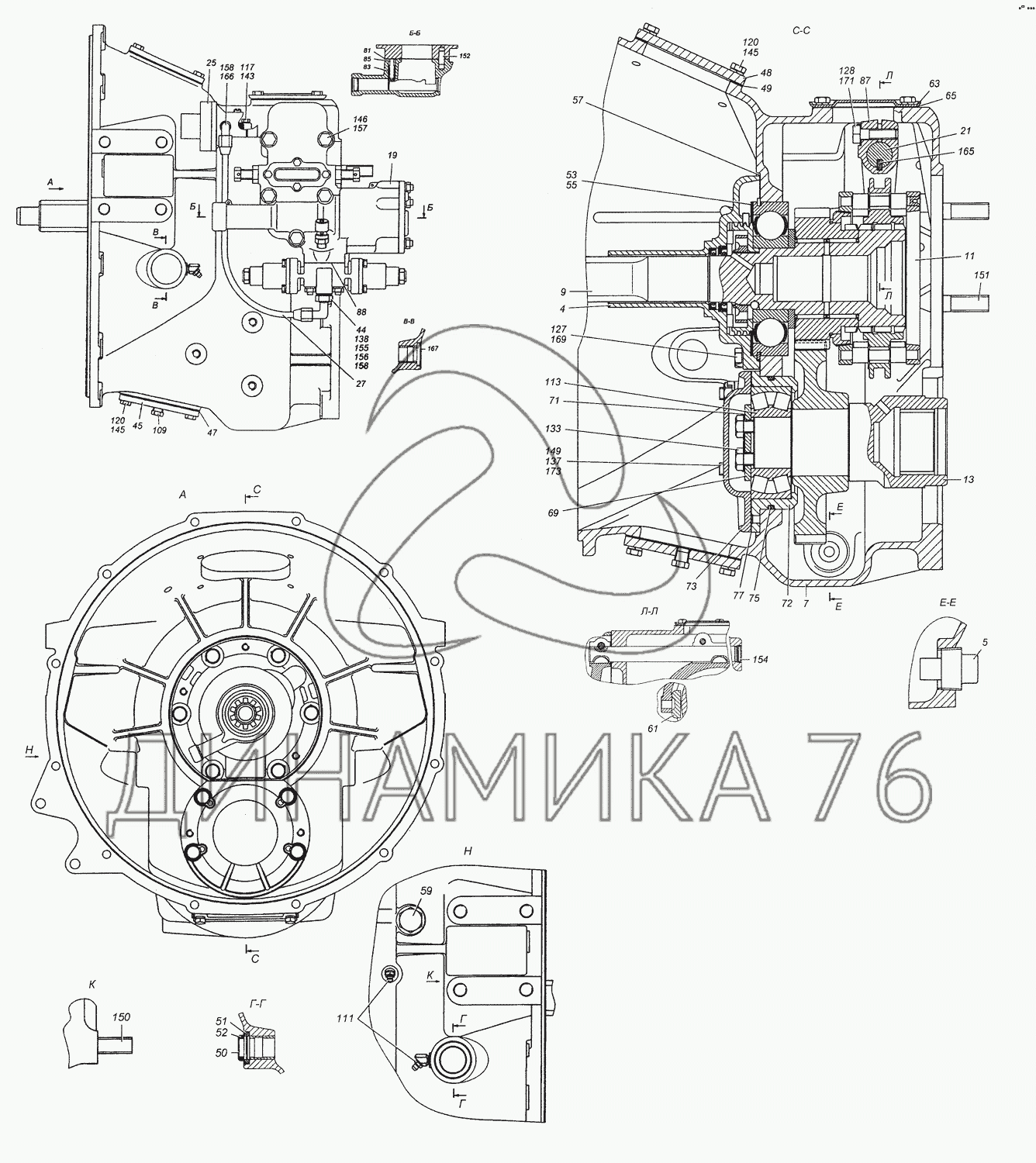 Делитель кпп 154 схема