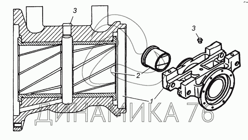 Фиксатор башмака рессоры камаз