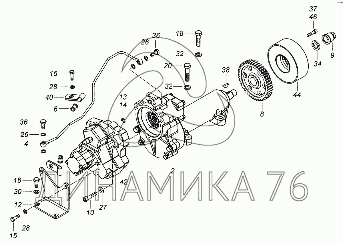 Тнвд бош камаз евро 4 схема