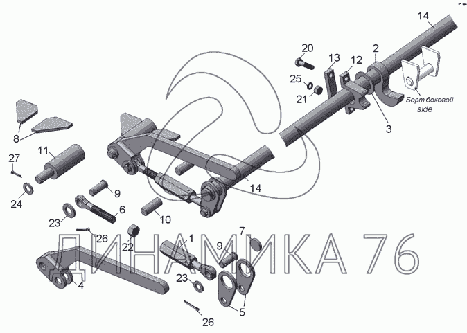 Камаз 45142 схема