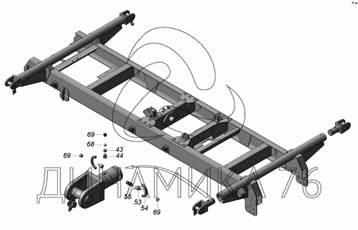 Камаз 45142 схема