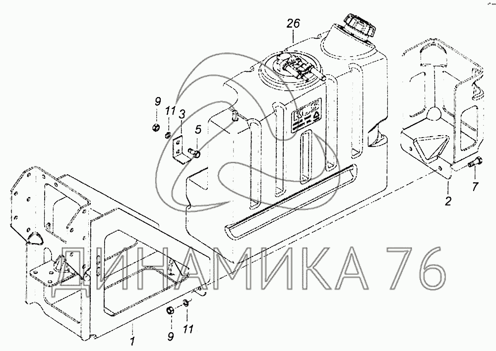 Схема мочевины камаз евро 5