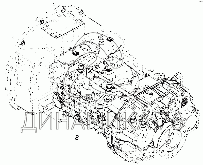 Камаз 5308 схема переключения передач