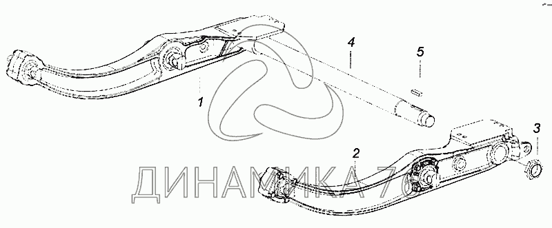 Задняя подвеска камаз 5490 схема