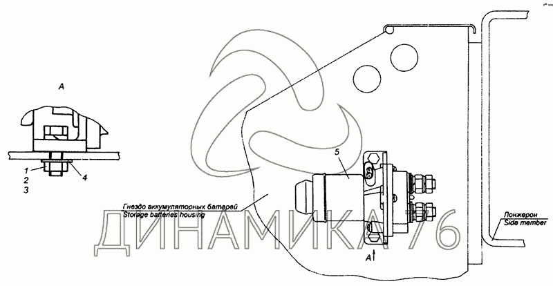 Схема включения массы камаз евро 5