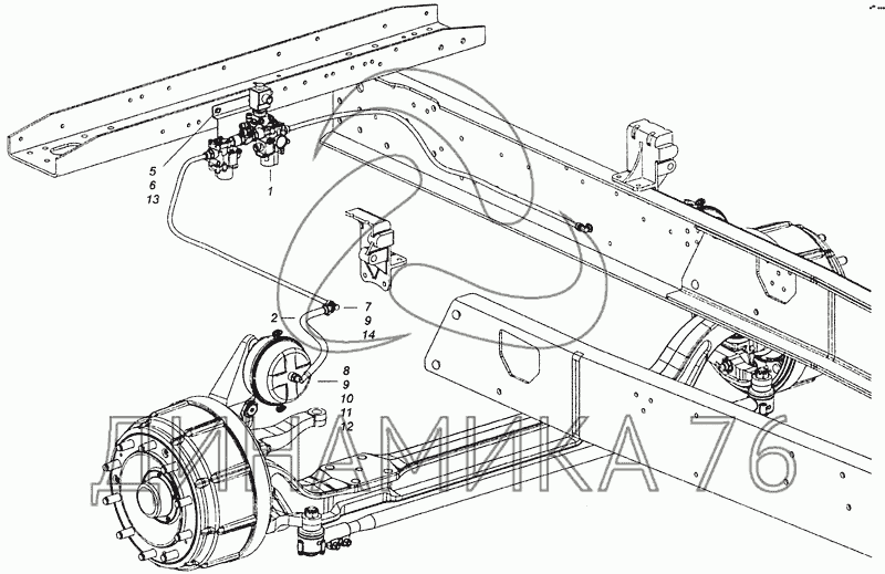 Тормозная система КАМАЗа