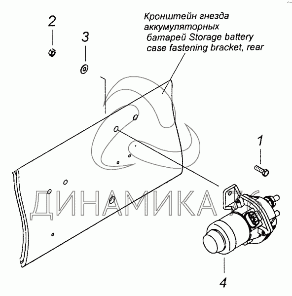 Схема выключателя массы камаз евро 5