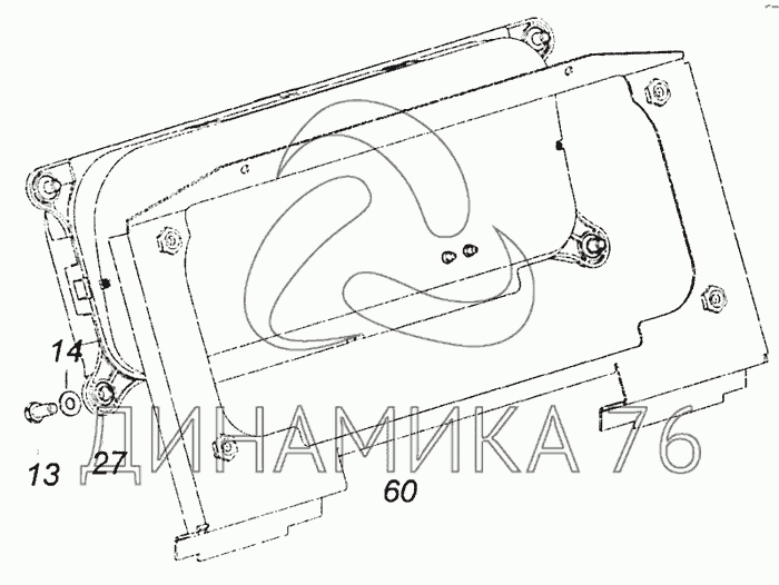 Щиток приборов камаз евро