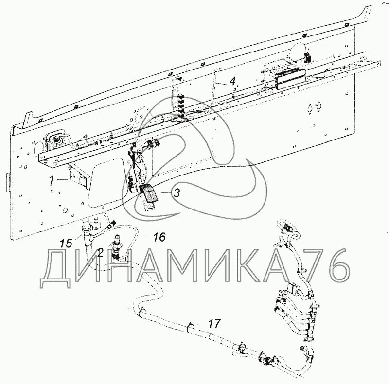 Камаз 6520 евро 4 схема
