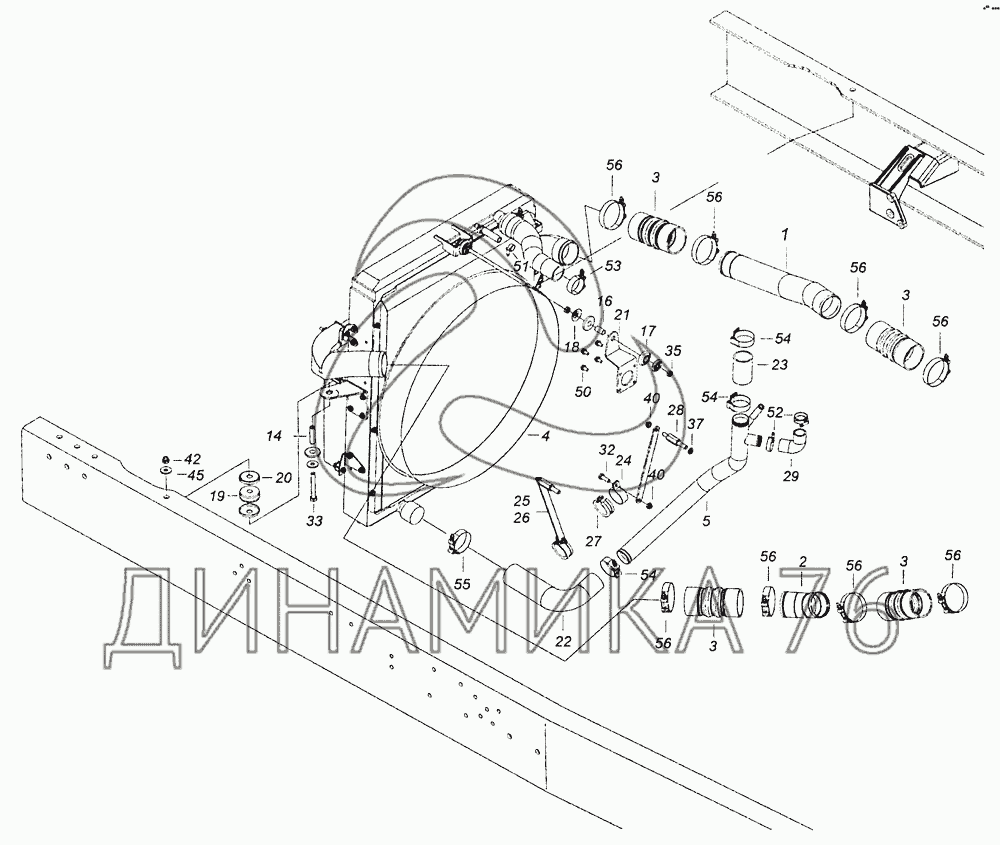 Камаз 53605 схемы