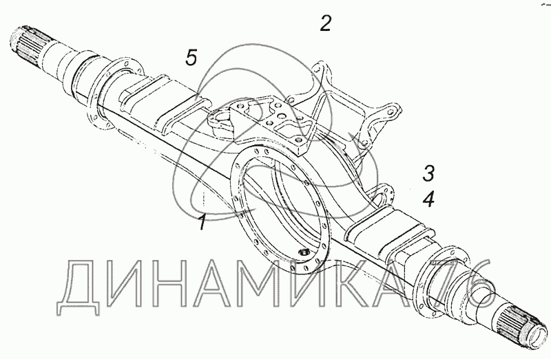 Камаз 53605 схема