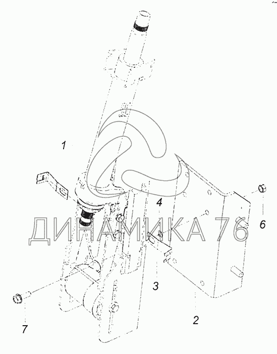 Камаз 53605 схема