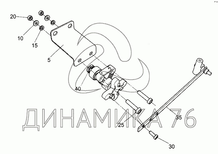 Камаз 5490 кпп схема