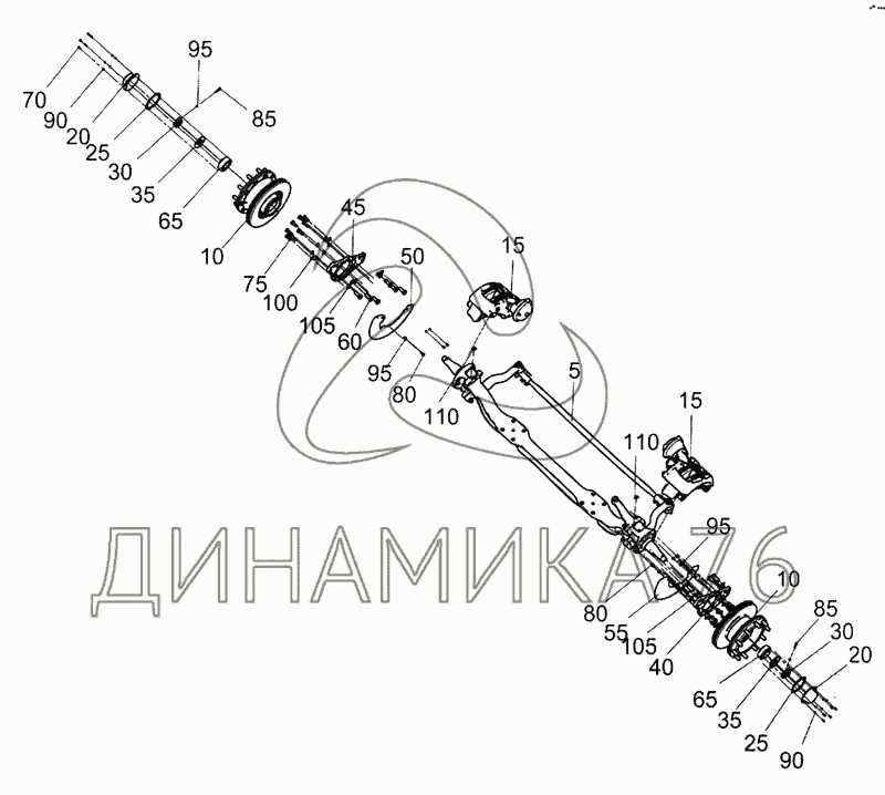 Камаз 5490 чертеж