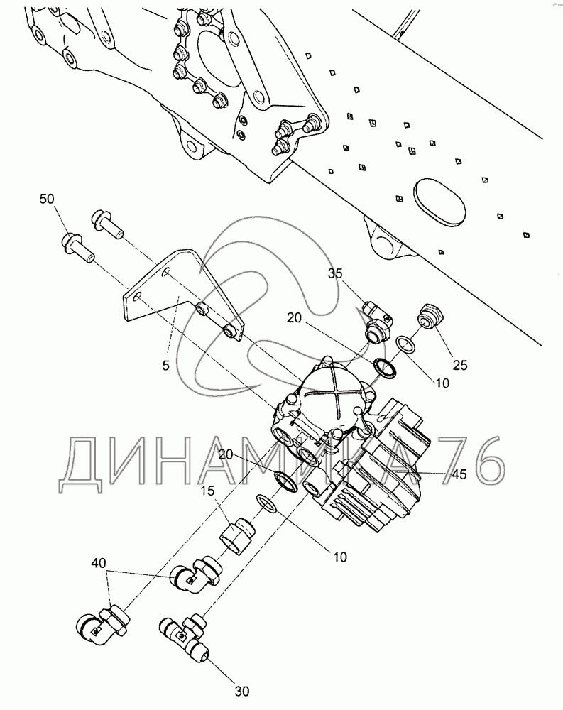 Схема воздушной системы камаз 5490