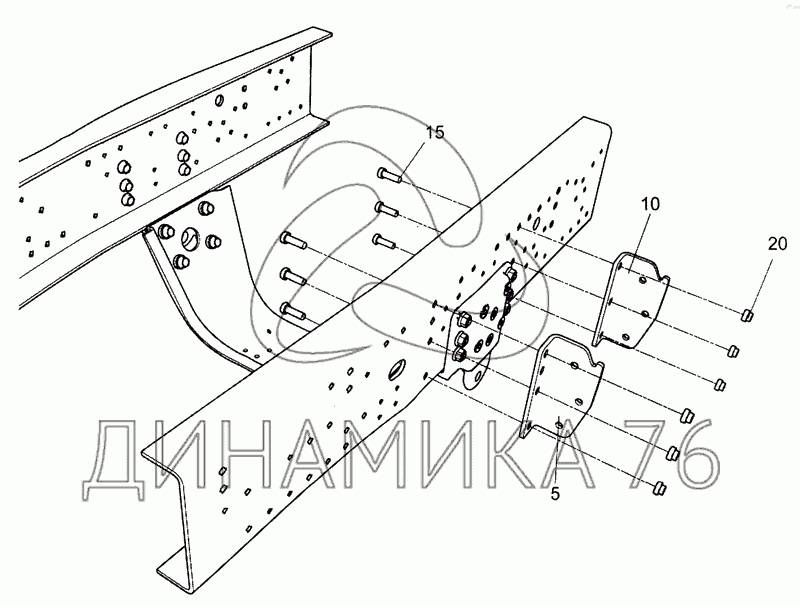 Камаз 6580 схема