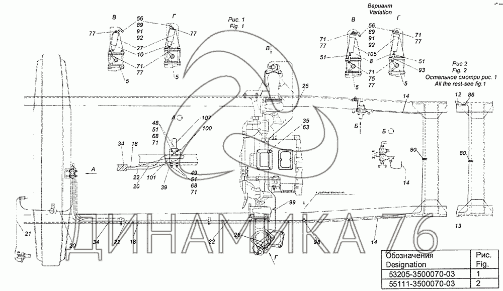 65115 тормозная система схема