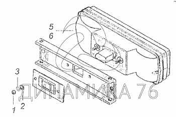 МОНТАЖ ПУЧКОВ ПРОВОДОВ НА РАМЕ АВТОМОБИЛЯ КАМАЗ 5320 артикул на схеме - ☛ atl24.