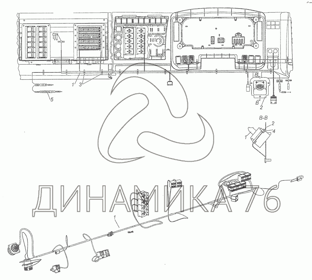 Схема камаз 65116