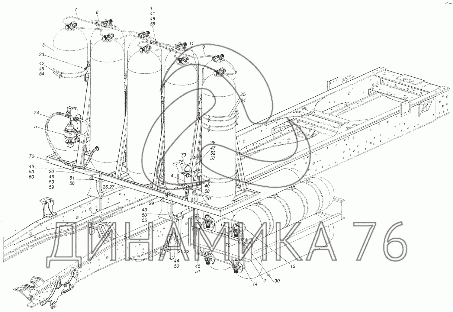 Камаз 65115 евро 4 схема