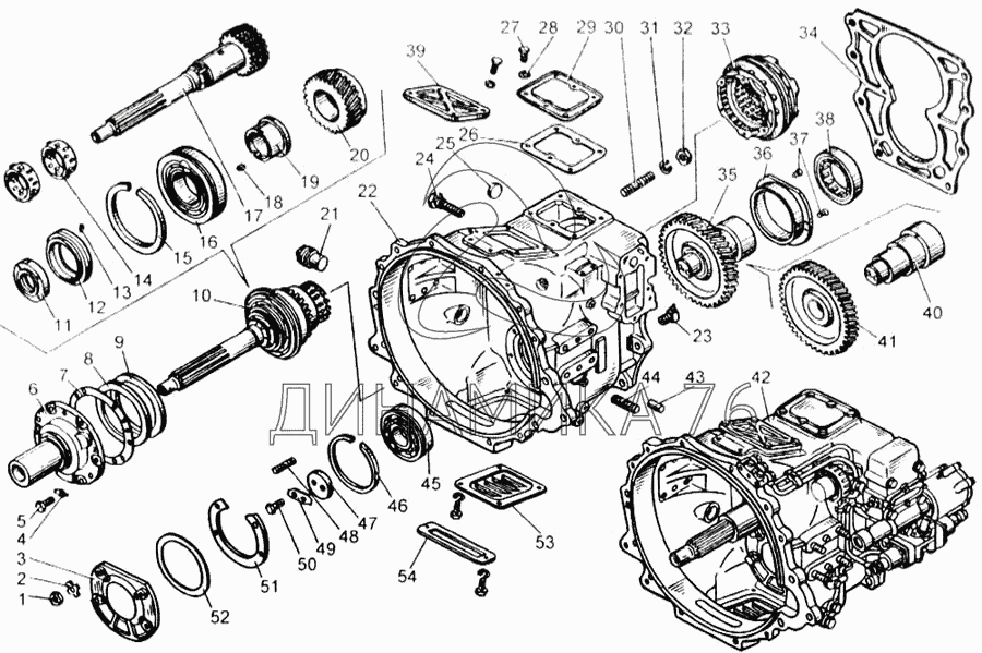 Устройство и ремонт КПП КАМАЗ с делителем | shashlichniydvorik-troitsk.ru