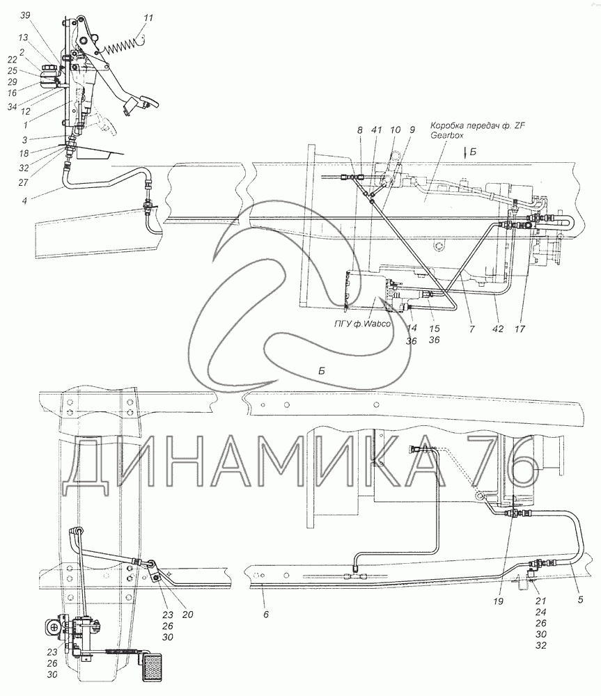 Камаз 65115 чертеж