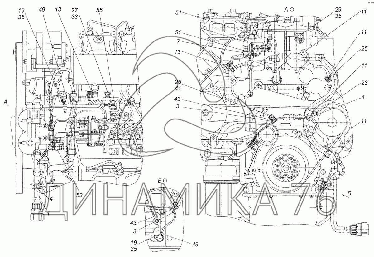 Схема топливной системы камаз 65115 евро 3