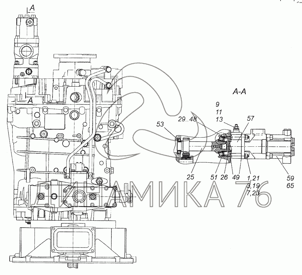 Схема камаз 65115