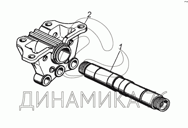 Ось балансиров камаз 65115 схема