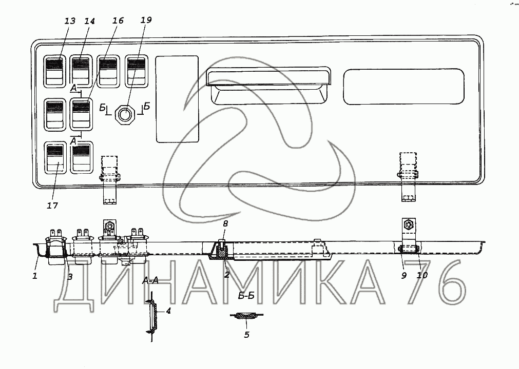 Приборная панель 43118. Панель выключателей КАМАЗ 43118. Панель управления КАМАЗ 65116. ПВД-54-31 панель выключателей двигателя.