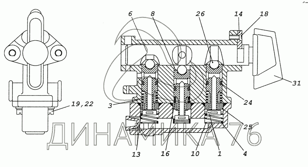 Схема рк камаз 6522