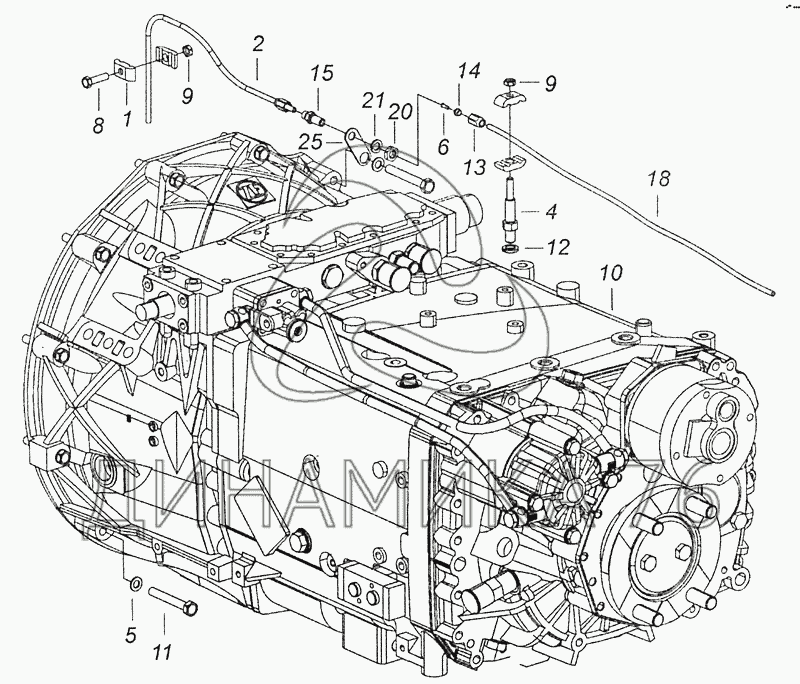 Купить детали коробки передач КамАЗ по доступной цене от ИЦС