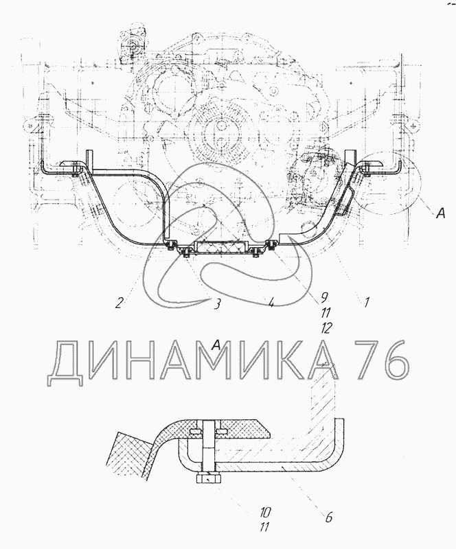 Схема гидроусилителя камаз 65201