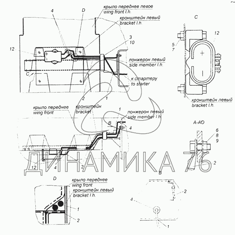 Розетка камаз евро