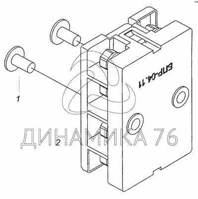 Где находится блок предохранителей f2 камаз 65115-3722002 Установка блока предохранителей на КамАЗ-6522 (Euro-4)