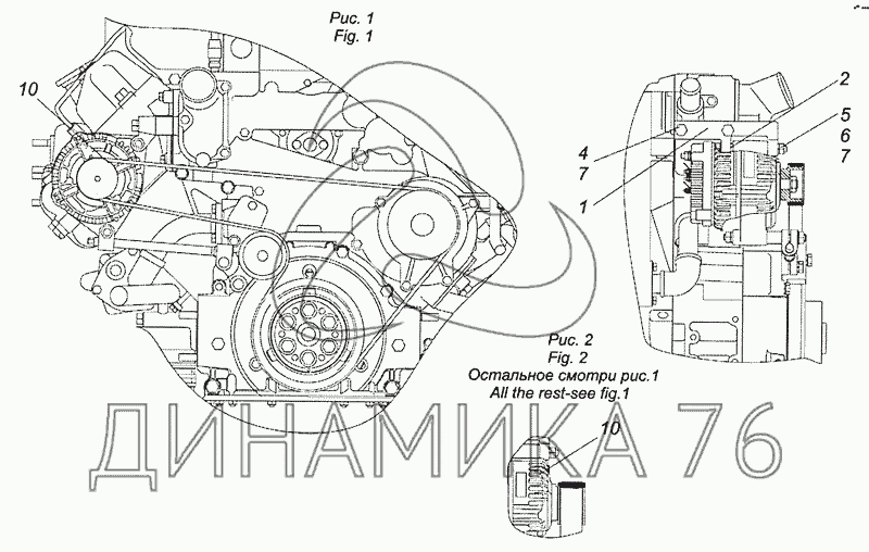 Схема установки ремня генератора на камаз 54901