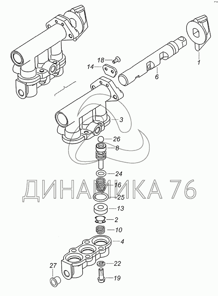 Схема рк камаз 43118