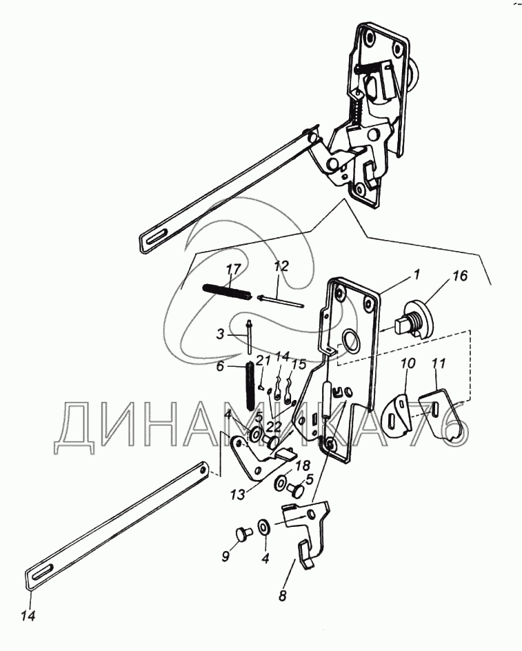 Купить Комплект Замков На Дверь Камаз 5320