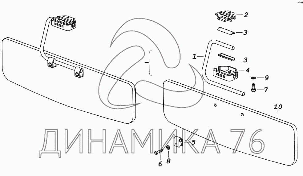 Козырек на камаз своими руками