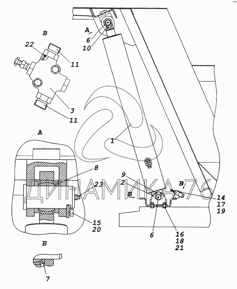 Ремонт гидроцилиндра подъема кузова КАМАЗа | Ремонт Гидроспецтехники