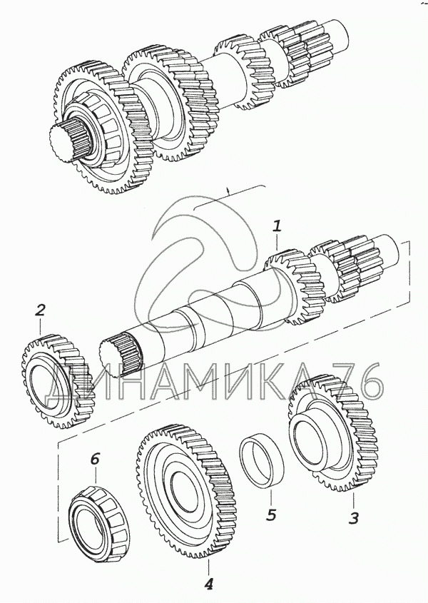 Кпп 154 схема